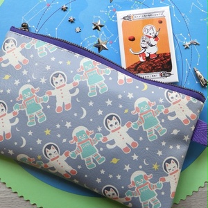 缶ミラー『なんと三角　火星探検』宇宙を旅する白猫マイカシリーズ
