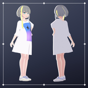 オリジナル3Dモデル『シトカ』 缩略图 3