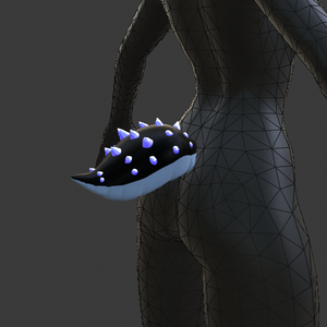 【3Dモデル VRChat】ドラゴンテール Dragon Tail Short & Stubby