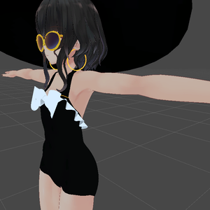 【Leeme＆Reeva用】- Frilly Classic Bathing Suit Costume