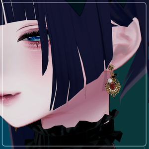 〔3Dモデル/ピアス〕メデューサの瞳/メデューサの恋〔Silence×Noise〕 缩略图 9