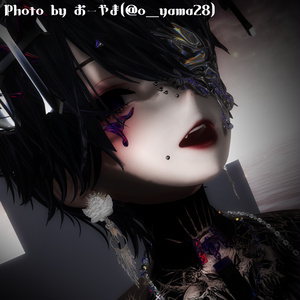 〔3Dモデル/ピアス〕♰アズラーイール♰〔Silence×Noise〕 缩略图 17