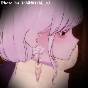 〔3Dモデル/ピアス〕♰アズラーイール♰〔Silence×Noise〕 缩略图 19