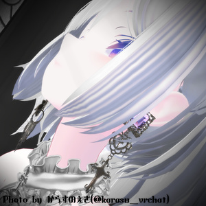 〔3Dモデル/ピアス〕♰アズラーイール♰〔Silence×Noise〕 缩略图 18
