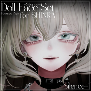 〔テクスチャ〕Doll Face Set for Shinra〔-Silence-〕