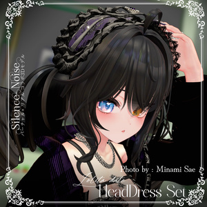 〔3Dモデル〕ロリデ♥︎ヘッドドレス〔Silence×Noise〕 缩略图 10