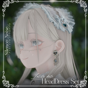 〔3Dモデル〕ロリデ♥︎ヘッドドレス〔Silence×Noise〕 缩略图 7