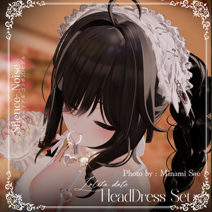 〔3Dモデル〕ロリデ♥︎ヘッドドレス〔Silence×Noise〕 缩略图 6