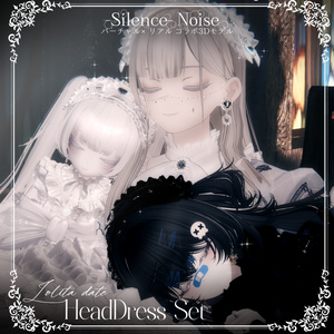 〔3Dモデル〕ロリデ♥︎ヘッドドレス〔Silence×Noise〕 缩略图 2