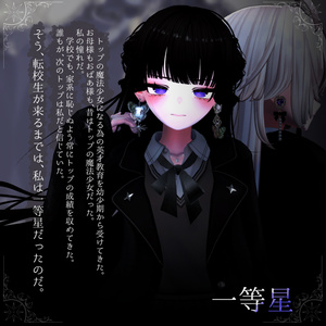 〔3Dモデル/ピアス〕魔法少女/一等星〔Silence×Noise〕 缩略图 4
