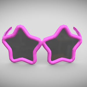 [FBX] [無料+] パーティーサングラス（星型）