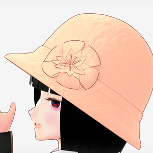 [FBX] クローシェハット(ベージュ・花)🪙