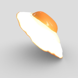 [FBX&GLB] [無料+] 目玉焼き🪙 缩略图 17