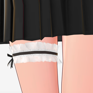[FBX] ガーターリング（レース）for VRoid