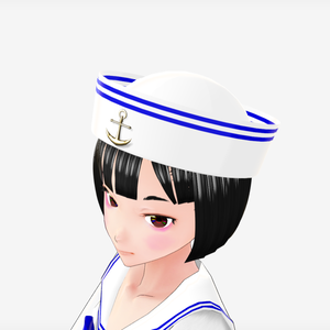 [FBX] セーラー帽（ゴブハット／錨）🪙