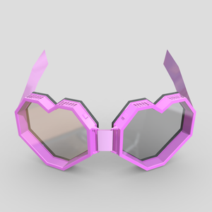 [FBX] ゴーグル（ハート）