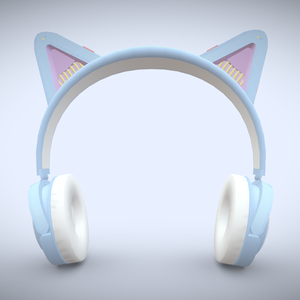 [FBX] ヘッドホン（猫耳）／２色
