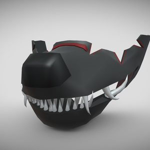 [FBX] 装甲戦闘マスク（狼牙）