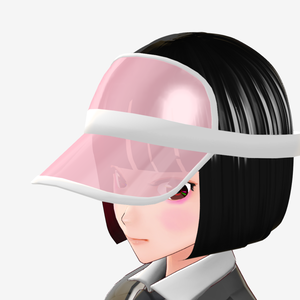 [FBX] サンバイザー（無地・クリア）／８色🪙