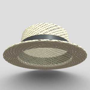 [FBX] カンカン帽（基本）Basic boater hat🪙