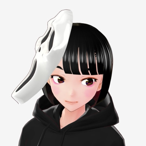お面 能面3Dモデル 「翁」△712 - ding - BOOTH