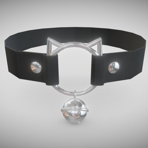 [FBX] Choker (Cat Ring/Bell)