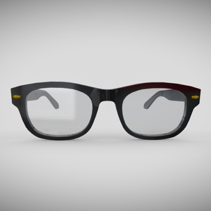 [FBX] Bold-rimmed/square/classic glasses