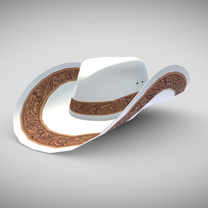 [FBX] ウエスタンハット（レザーベルトデザイン）🪙