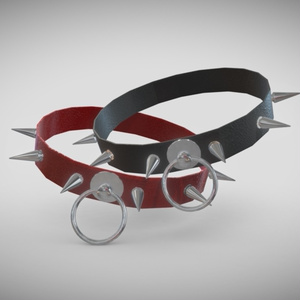 [FBX] Mad Dog Spike Choker / 2 colors