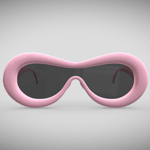 [FBX] バブルサングラス(リップシェイプ)