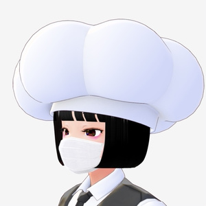 [FBX] コック帽子（シェフハット）SD 缩略图 4