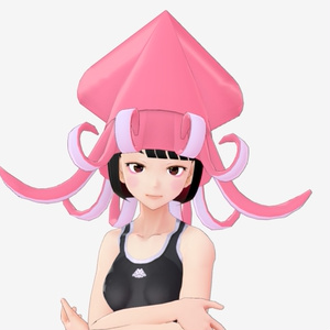 [FBX] イカ帽子