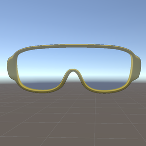 黄色のゴーグル yellow goggles / glasses