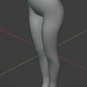 【素体】【3D素体】Female-UnderBody-Ver1.00