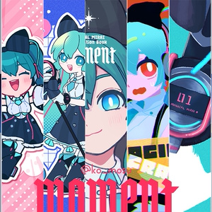ホロ加工缶バッジA＜asteroid：初音ミク＞ - Rella Artworks / 不安定+