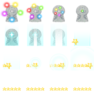 ピクスク用エフェクト（某ヒーローズガチャ風）