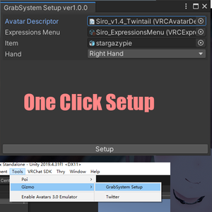 【無料】GrabSystem【UnityEditor拡張】