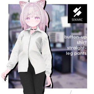 【32アバター対応】"DAILY STANDARD" ボタンアップシャツ & ストレートパンツ セットアップv2.0 缩略图 21