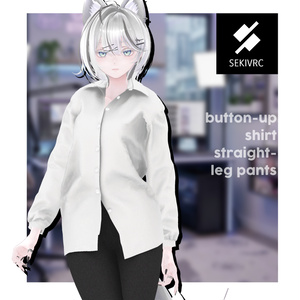 【32アバター対応】"DAILY STANDARD" ボタンアップシャツ & ストレートパンツ セットアップv2.0 缩略图 28