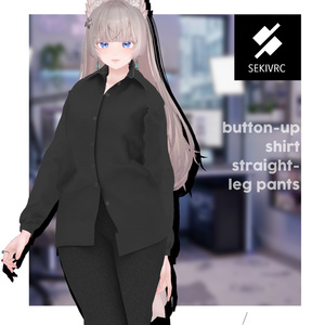 【32アバター対応】"DAILY STANDARD" ボタンアップシャツ & ストレートパンツ セットアップv2.0 缩略图 20