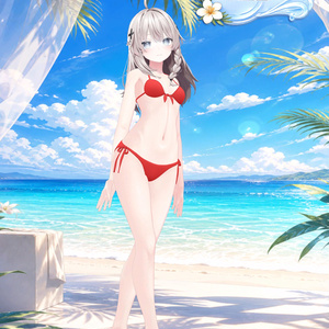 [FREE/PLUS] [6 Avatars] Natsuiro Frill / 夏色フリル水着 缩略图 8