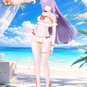[FREE/PLUS] [6 Avatars] Natsuiro Frill / 夏色フリル水着 缩略图 6