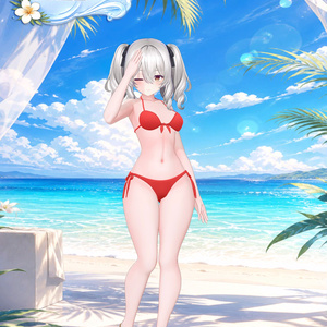 [FREE/PLUS] [6 Avatars] Natsuiro Frill / 夏色フリル水着 缩略图 11