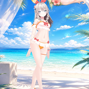 [FREE/PLUS] [6 Avatars] Natsuiro Frill / 夏色フリル水着 缩略图 2