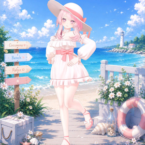 [FREE/PLUS] [6 Avatars] Natsuiro Dress / 夏色ワンピース 缩略图 7