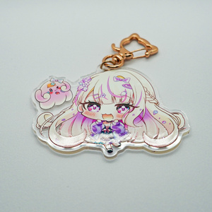 【2023誕生祭】むちゃかわアクキー猫のナスカン♡ショートボイス付き【数量限定！】