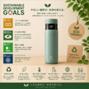 スマート節水センサー・ボトル - EcoSync Bottle