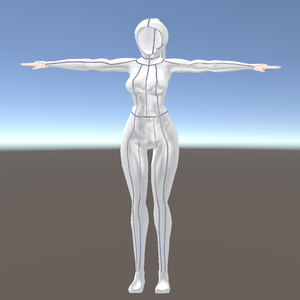 【FREE】赤ちゃんが泣き止むCMのダンサー服の3Dモデル【VRchat】