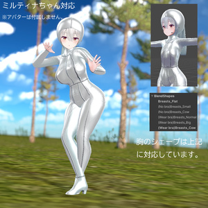 【3Dアバター用衣装】タ◯モトダンサー服（ピアノの妖精） 缩略图 4