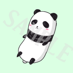Yuru Panda [Transparent PNG] (Japanese)